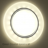 Точечный Светильник OREOL Crystal GX6013F 120/85mm под лампу GX53 H4 Белый МАТОВЫЙ