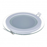 Светильник встраиваемый OREOL Glass Rlp 6W-2м² 75/100mm 4000K Круг